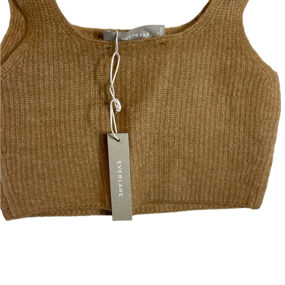 Everlane Women's Knit Tank Top Carmel, Size XS - Picture 2 of 8